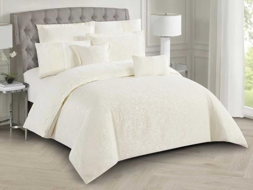 مفرش IRIS عرائس فاخر شانيل مزدوج - 200×200 سم - 8...