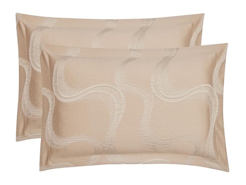 مفرش ANALIA فاخر جاكار مزدوج - 200×200 سم - 10 قطع...