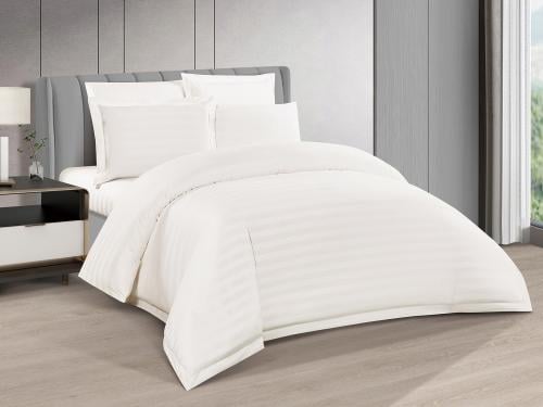 مفرش HOTEL فندقي قطن مزدوج - 200×200 سم - 7 قطع -...