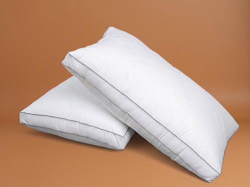 بكج مخدتين أصالة الفندقية مايكروفايبر - 1600 جرام...