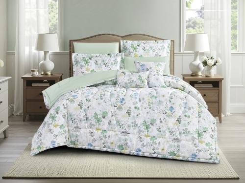 مفرش SENDA صيفي مشجر مزدوج - 200×200 سم - 10 قطع -...