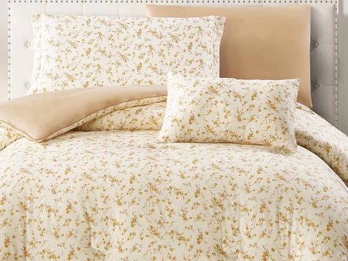 مفرش JOSE قطن مشجر مودرن مفرد ونص - 140×200 سم - 6...