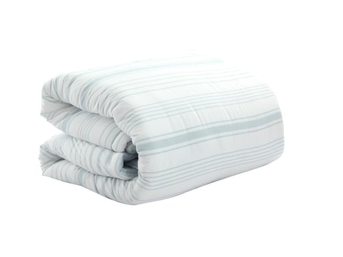 مفرش LAYLA صيفي مخطط مزدوج - 200×200 سم - 10 قطع -...