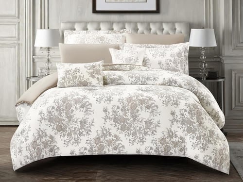 مفرش JOSE قطن مشجر مودرن مزدوج - 200×200 سم - 10 ق...