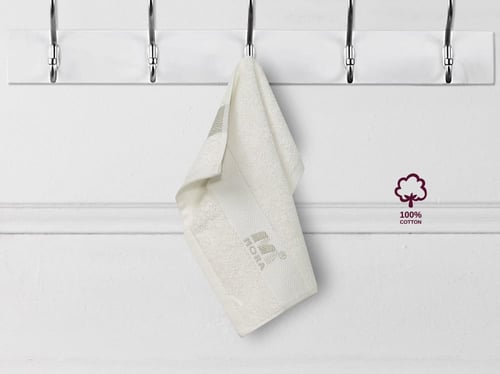 طقم مناشف قطن بامبو 4 قطع - سكري