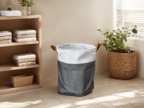 سلة غسيل HAMPER أسطوانية قابلة للطي - 703