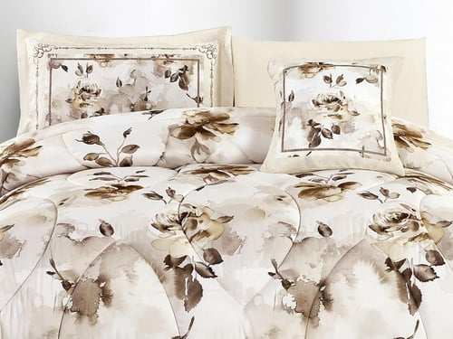 مفرش KIORA صيفي مشجر مفرد ونص - 140×200 سم - 6 قطع...