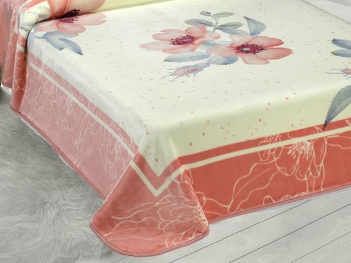 طقم بطانية مورا جولد الإسبانية طابق واحد مزدوج 4 ق...