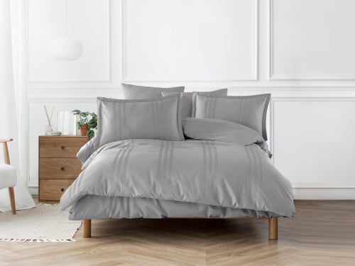 تلبيسة لحاف DOBY فندقي قطن فاخر بدون حشوة مزدوج 6...