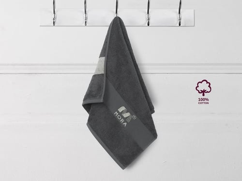 منشفة يد صغيرة قطن بامبو - 50×80 سم