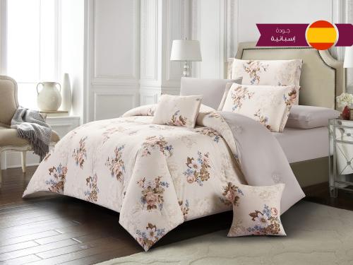 مفرش JOSE قطن مشجر مودرن مزدوج - 200×200 سم - 10 ق...