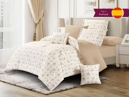 مفرش JOSE قطن مشجر مودرن مزدوج - 200×200 سم - 10 ق...