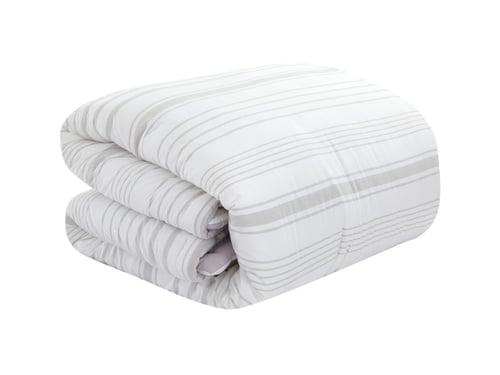 مفرش LAYLA صيفي مخطط مزدوج - 200×200 سم - 10 قطع -...