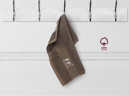 منشفة وجه قطن بامبو - 33×33 سم