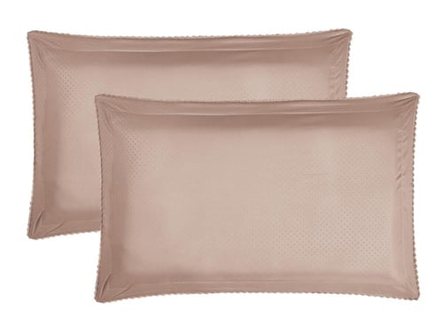 مفرش EMILY صيفي مطرز كابتونيه مزدوج - 200×200 سم -...