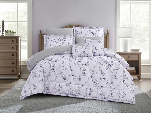 مفرش SENDA صيفي مشجر مزدوج - 200×200 سم - 10 قطع -...