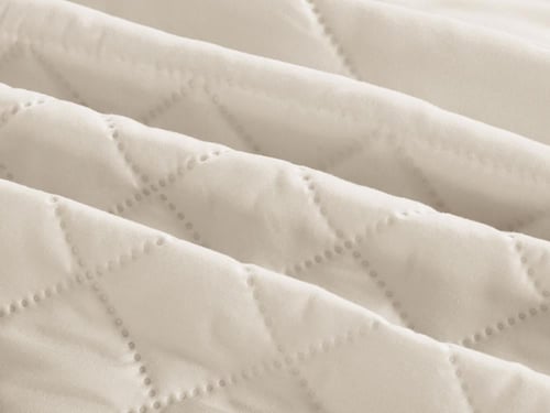 مفرش NORA صيفي مزدوج - 200×200 سم - 10 قطع - بيج ف...