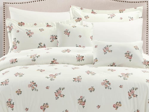 مفرش DONA مشجر مودرن قطن مزدوج - 200×200 سم - 10 ق...