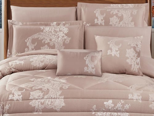 مفرش TARIFA فاخر جاكار ستايل إيطالي مزدوج - 200×20...