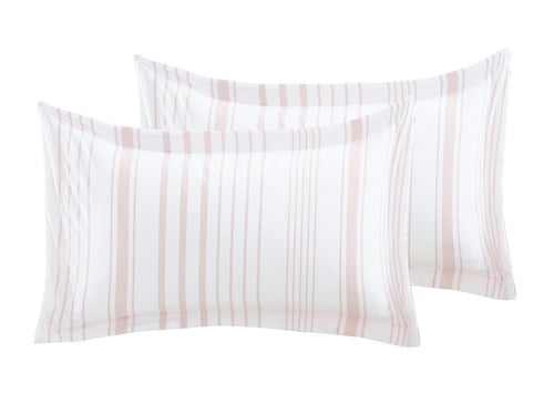 مفرش LAYLA صيفي مخطط مزدوج - 200×200 سم - 10 قطع -...