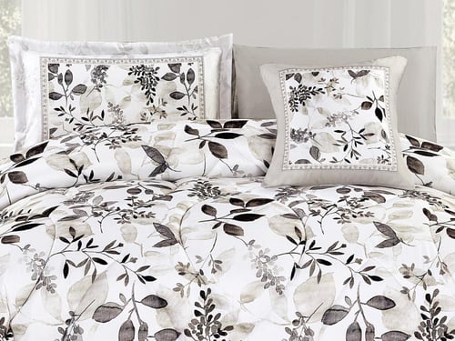 مفرش KIORA صيفي مشجر مفرد ونص - 140×200 سم - 6 قطع...