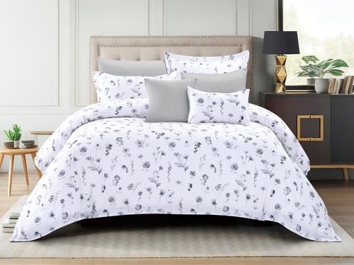 مفرش NAVARA تنسل فاخر فرست كلاس مزدوج - 200×200 سم...