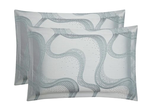 مفرش ANALIA فاخر جاكار مزدوج - 200×200 سم - 10 قطع...