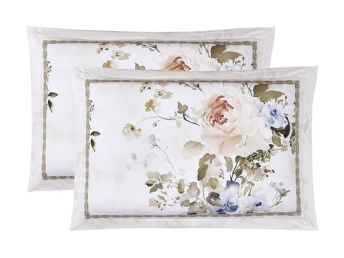 تلبيسة لحاف KIORA مشجر بدون حشوة مزدوج 6 قطع - K26