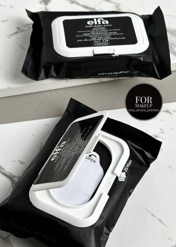 مناديل مزيل مكياج elfa