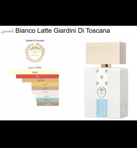 عطر جيارديني دي توسكانا بيانكو لاتيه او دي بارفيوم...