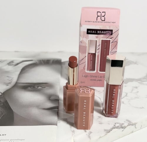 طقم قلوس وروج بديل فينتي 2 قطع