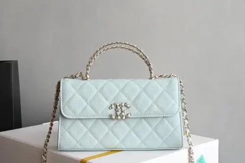 شنطه شانيل بيبي بلو مقاس 20