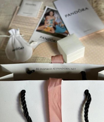 ملحقات PANDORA ماستر كواليتي حلق وسلسال