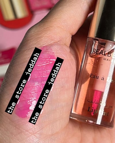 مورد شفايف وخدود من ريل بيوتي لون بنكي غامق شكل جد...