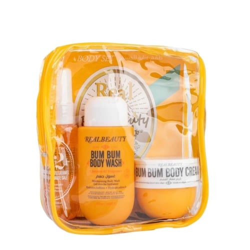 طقم العنايه بديل سول دوجانيرو من ريل بيوتي بالفستق...