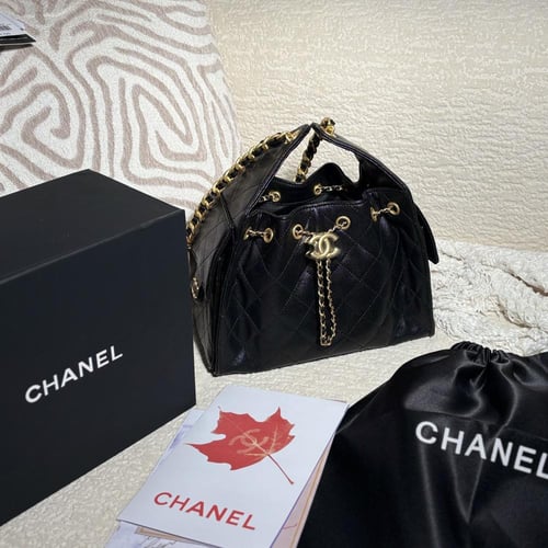 شنطة شانيل hobo 25c مقاس 26 سم Small مع الملحقات