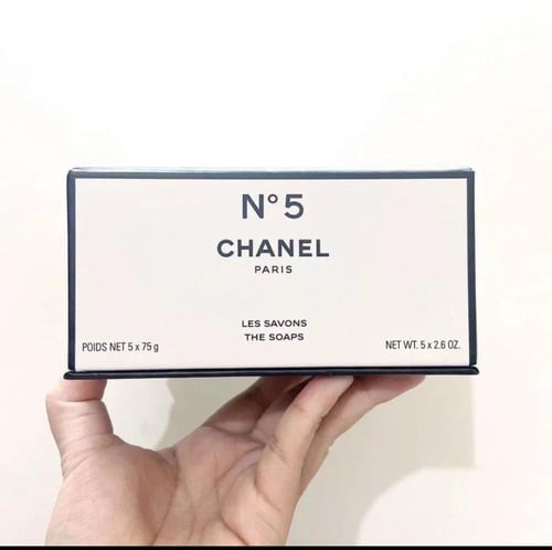 صابون شانيل N5 5 × 75 قطعه