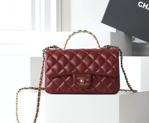 شنطه شانيل هاندل سايز 20 سم