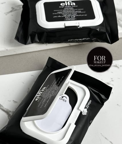 مناديل مزيل مكياج elfa