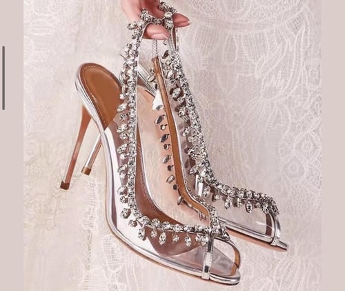 أكوازورا صندل تيمبتيشن مرصع بالكريستال