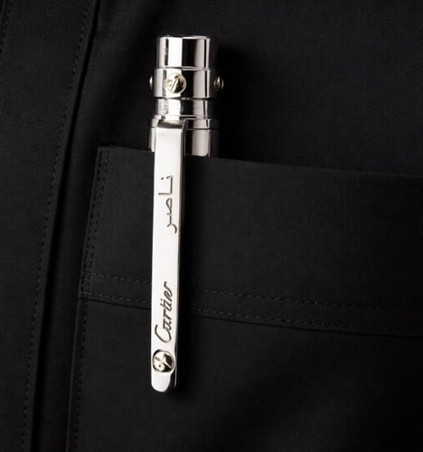 قلم كارتير بانثر مع طباعه الاسم