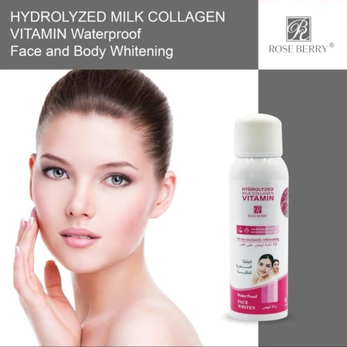 بخاخ للجسم تبيض فوري روز بيري