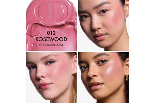 ديور احمر خدود روزي جلو باك ستيج - 012 ROSEWOOD
