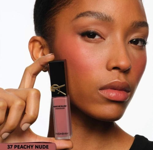 اف سان لوران احمر خدود ميك مي بلاش السائل - 37 pea...