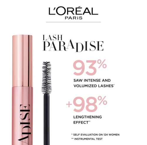 ماسكارا باراديس بزيت الخروع من لوريال باريس