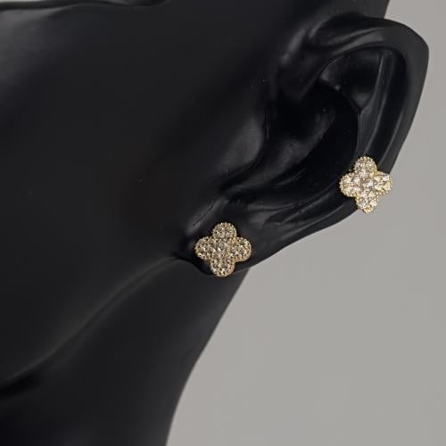 حلق ذهب عيار 18 وزن 0.80