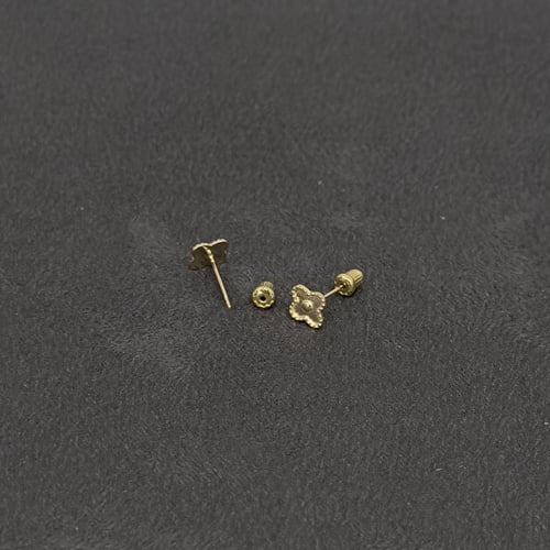 حلق ذهب ناعم