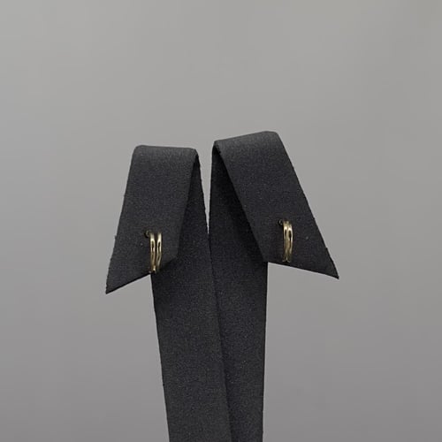 حلق ذهب ناعم