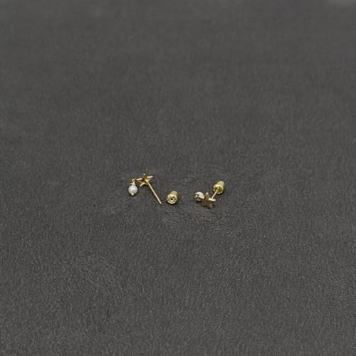 حلق ذهب ناعم