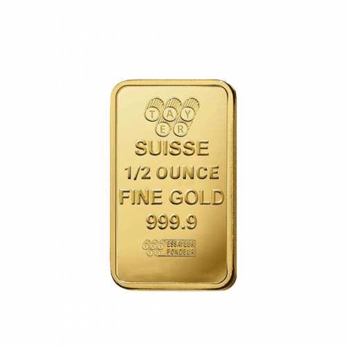 سبيكة ( 1/2 نصف اونصة) 15.55 جرام ( صناعة سعودية )